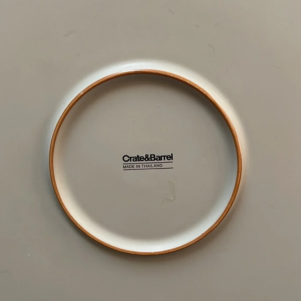 Crate & Barrel Round Platter